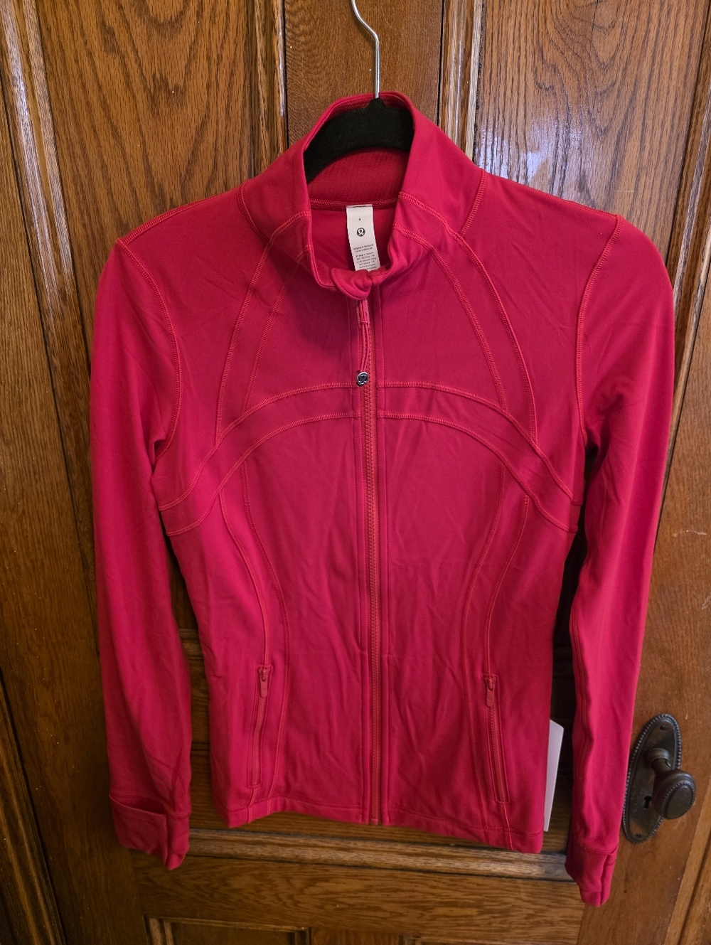 Lululemon Define Jacket Oxford Red 8 BNWT